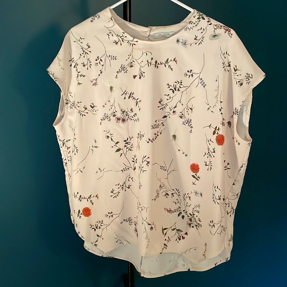 Floral M.M LaFleur Blouse